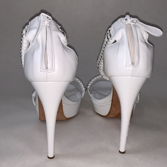 Alexander McQueen White Platforms size 38 - Picture 3 of 10